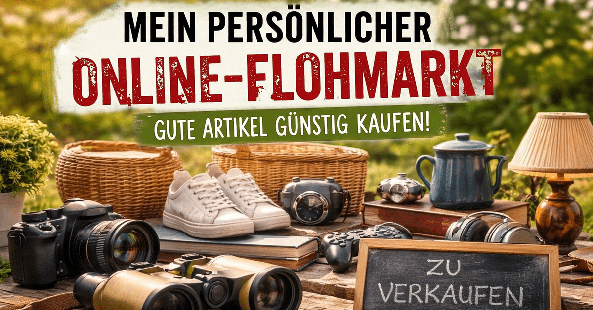 Mein persönlicher Online-Flohmarkt – gute Artikel günstig kaufen