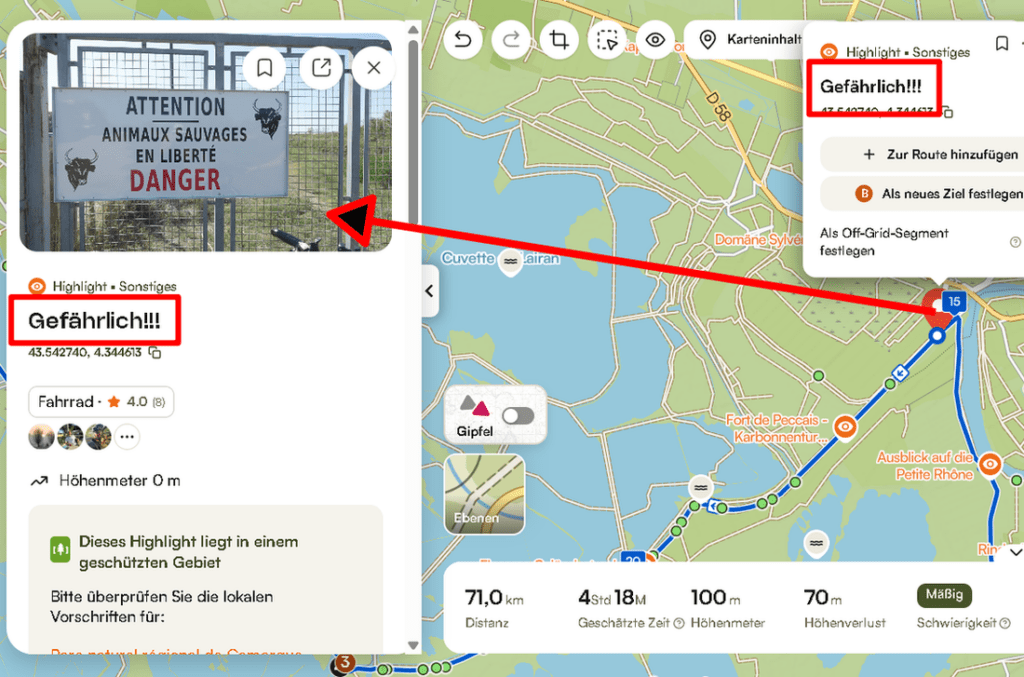 Rhône-Radweg 2026 – 6. Etappe von Saintes-Maries-de-la-Mer nach Montpellier mit Eindrücken der Camargue, Flamingos, Mittelmeerküste und der Ankunft in Montpellier